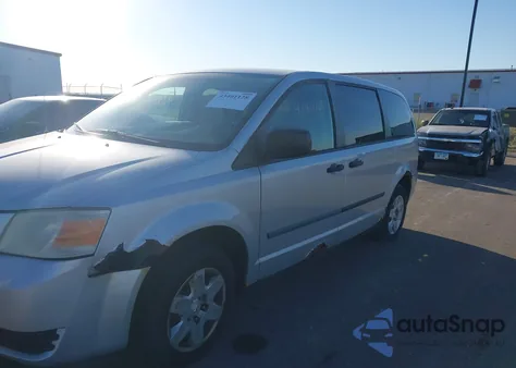 2008 Dodge Grand Caravan Se from USA, damaged, VIN 2D8HN44HX8R140555